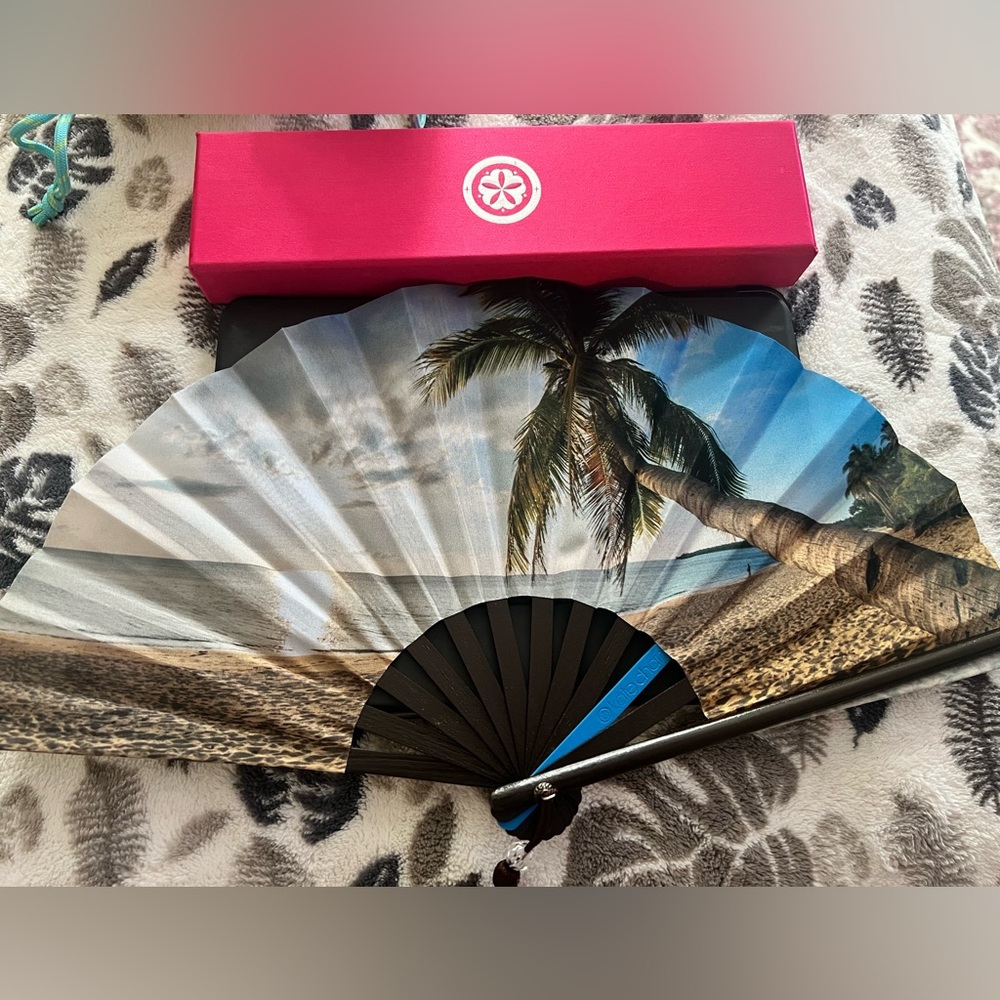 Kate Chan handmade fan